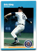 1987 Fleer Eric King Rookie Detroit Tigers #155