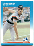 1987 Fleer Gene Nelson p Chicago White Sox #504
