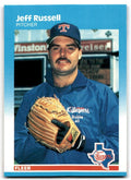 1987 Fleer Jeff Russell Texas Rangers #137