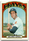 1972 Topps Orlando Cepeda f Atlanta Braves #195
