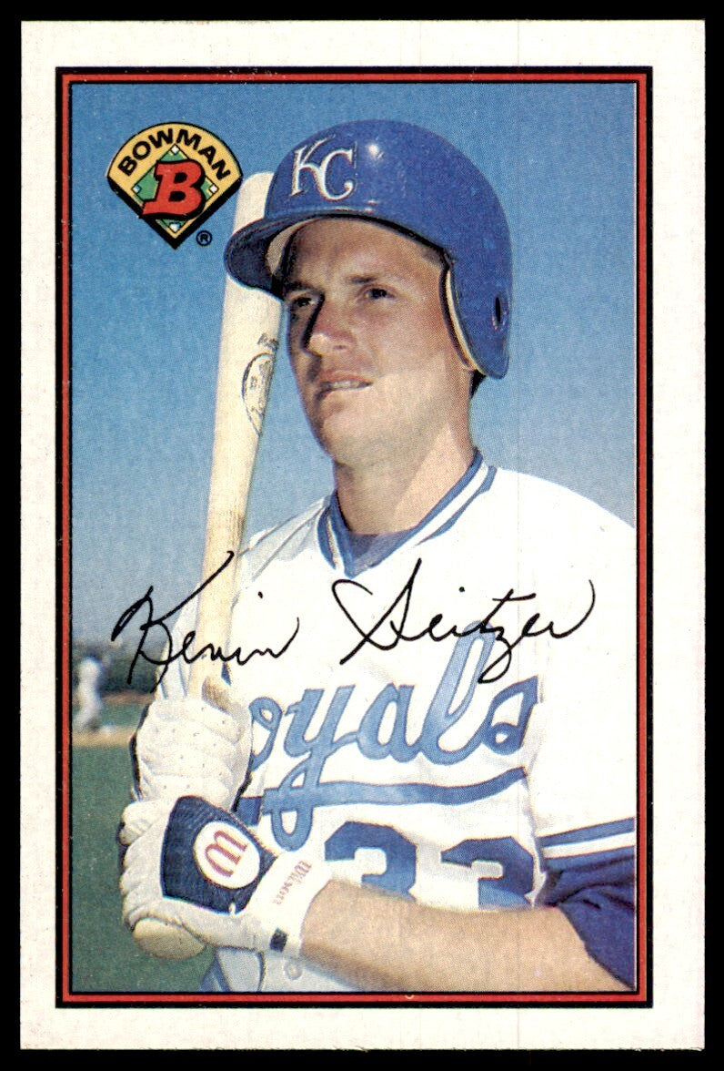 1989 Bowman Kevin Seitzer Kansas City Royals #123