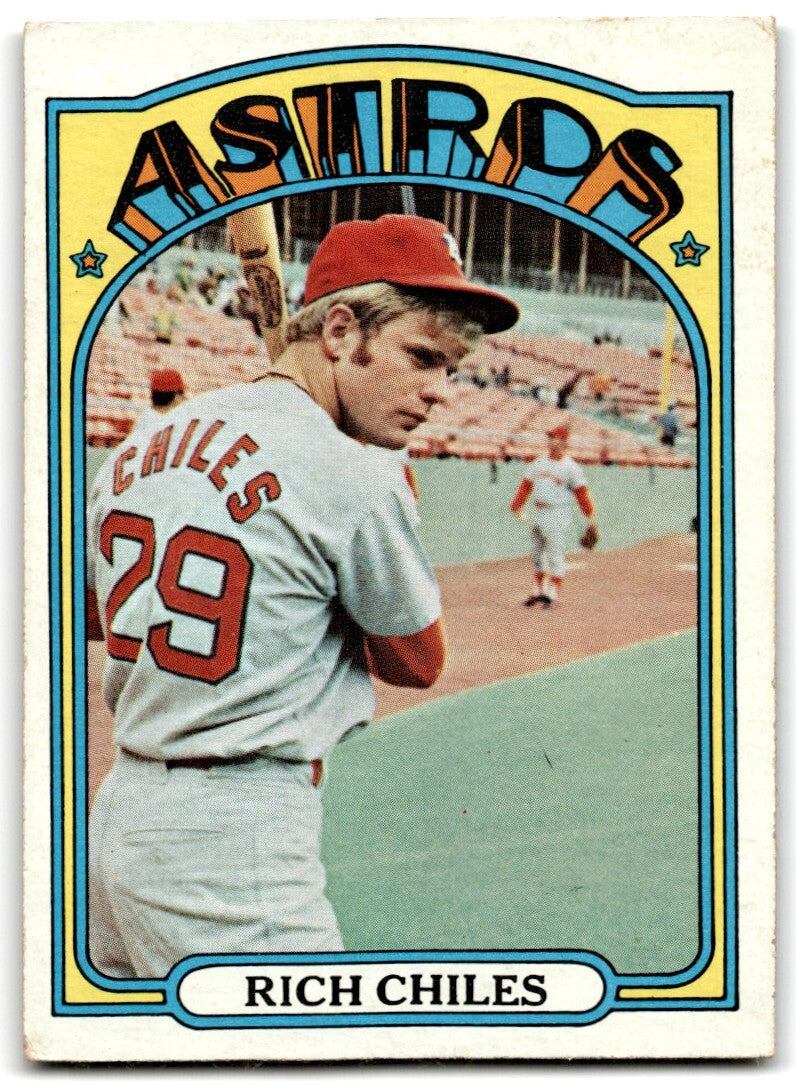 1972 Topps Rich Chiles Rookie 1 Houston Astros #56