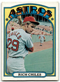 1972 Topps Rich Chiles Rookie of Houston Astros #56