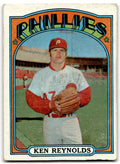 1972 Topps Ken Reynolds d Philadelphia Phillies #252