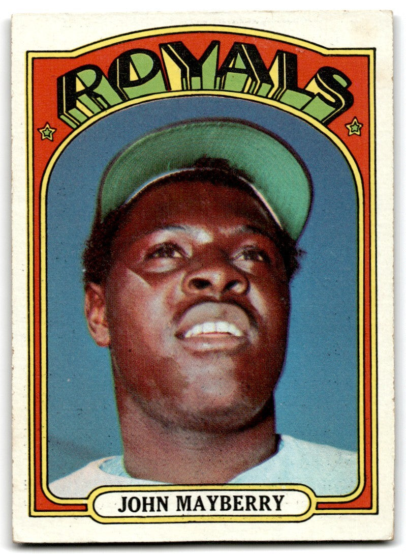 1972 Topps John Mayberry , Kansas City Royals #373