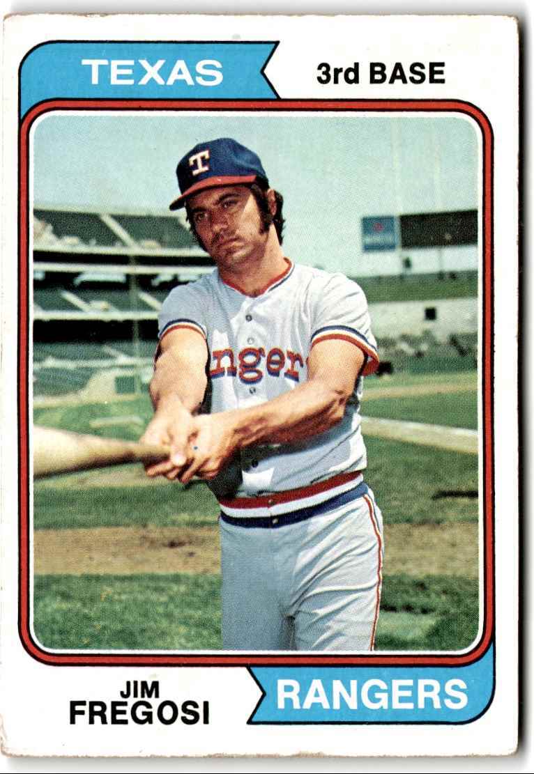 1974 Topps Jim Fregosi 2b Texas Rangers #196