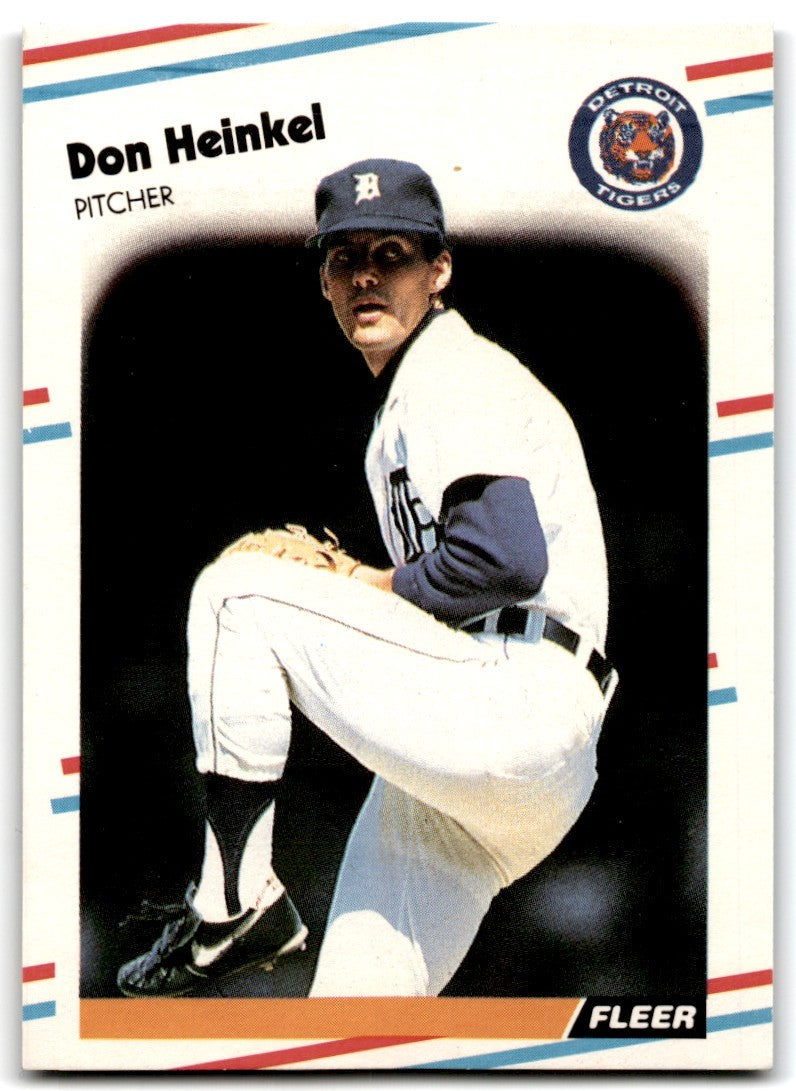 1988 Fleer Update Don Heinkel Detroit Tigers #U-27