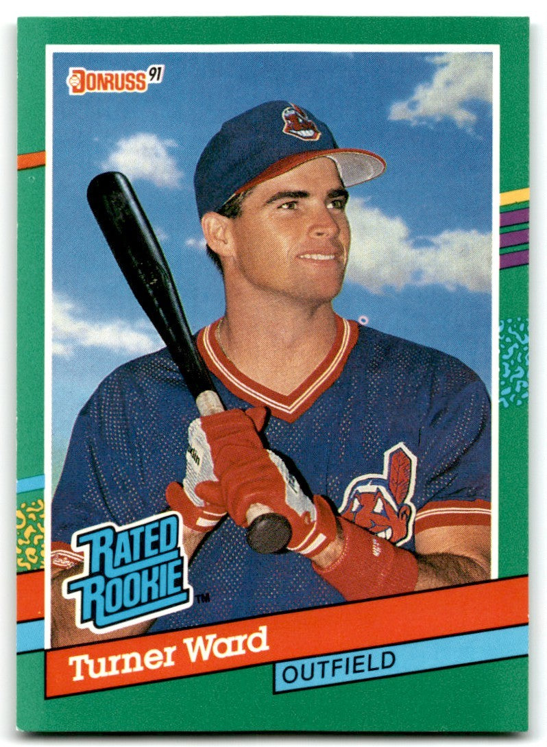 1991 Donruss Turner Ward Rookie Cleveland Indians #429