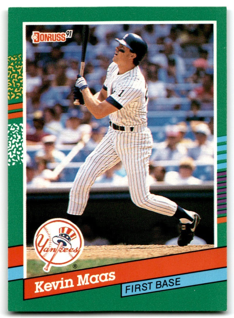 1991 Donruss Kevin Maas New York Yankees #554