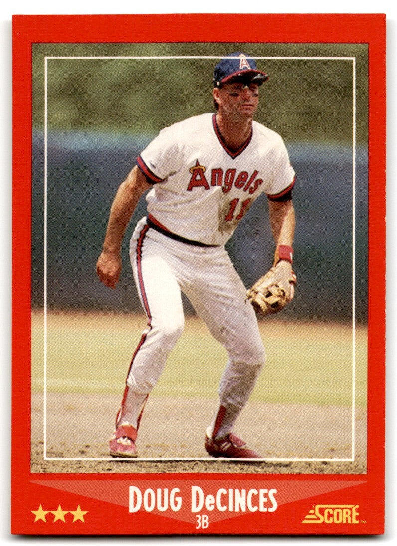 1988 Score Doug DeCinces 3b California Angels #239
