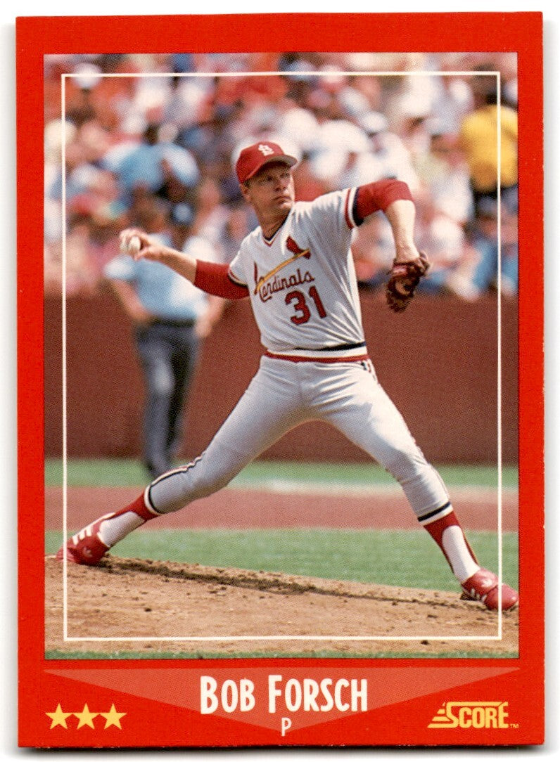 1988 Score Bob Forsch St. Louis Cardinals #264