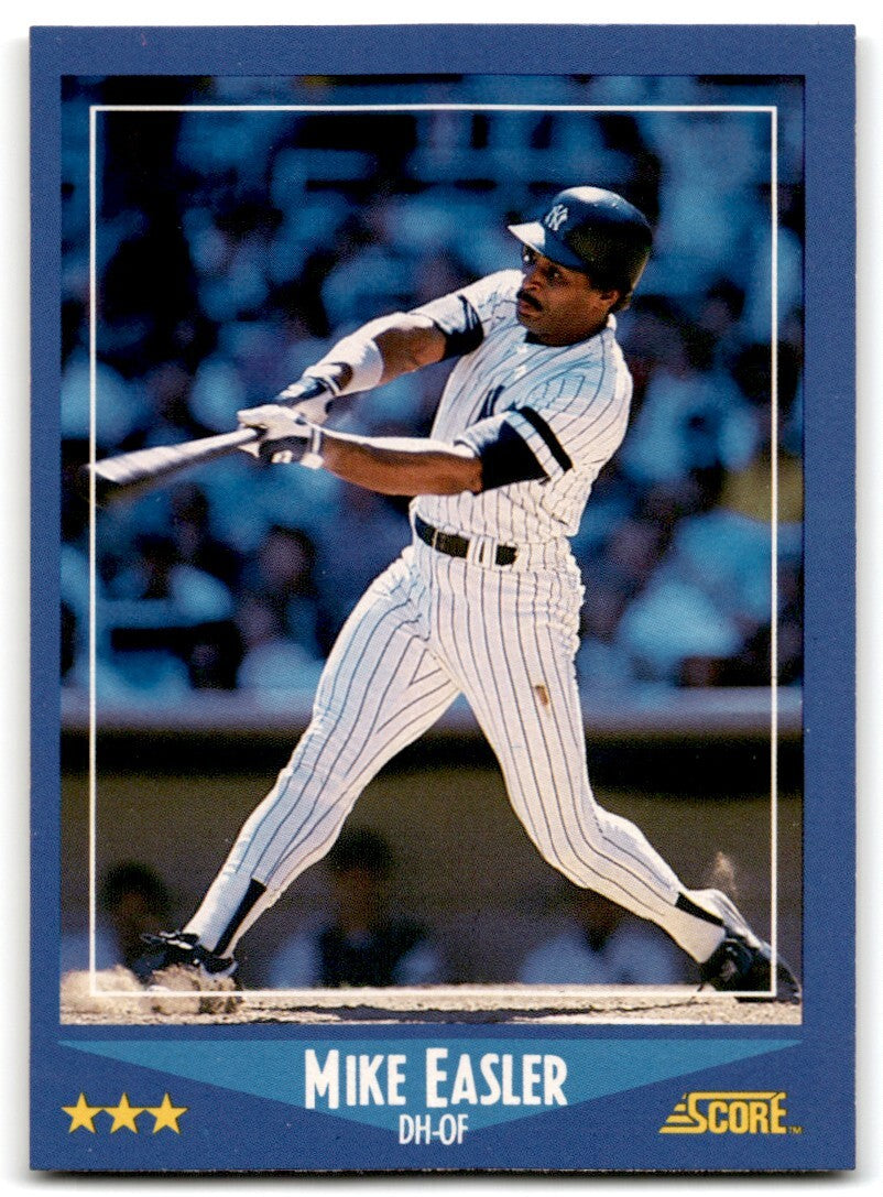 1988 Score Mike Easler New York Yankees #220
