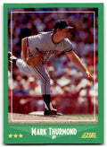1988 Score Mark Thurmond P Detroit Tigers #382