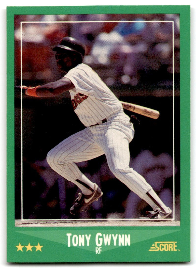 1988 Score Tony Gwynn San Diego Padres #385