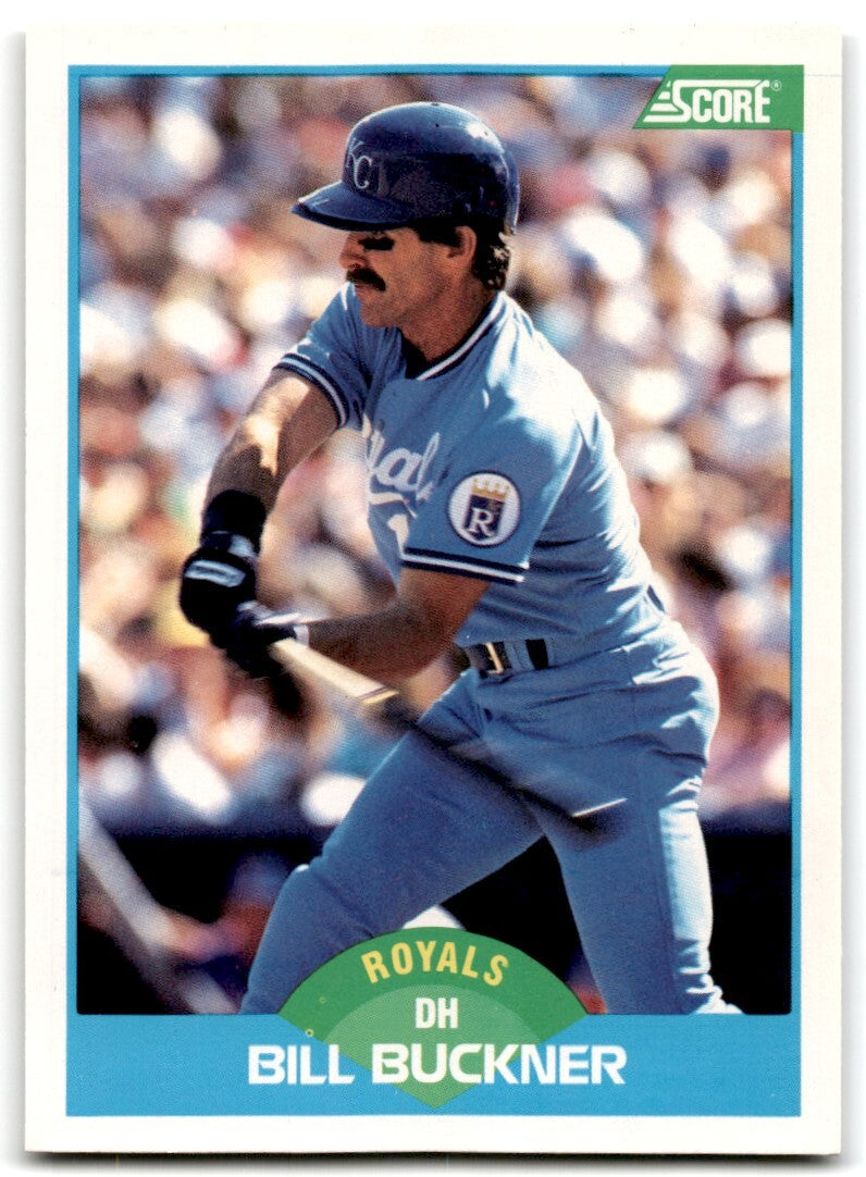 1989 Score Bill Buckner Kansas City Royals #214