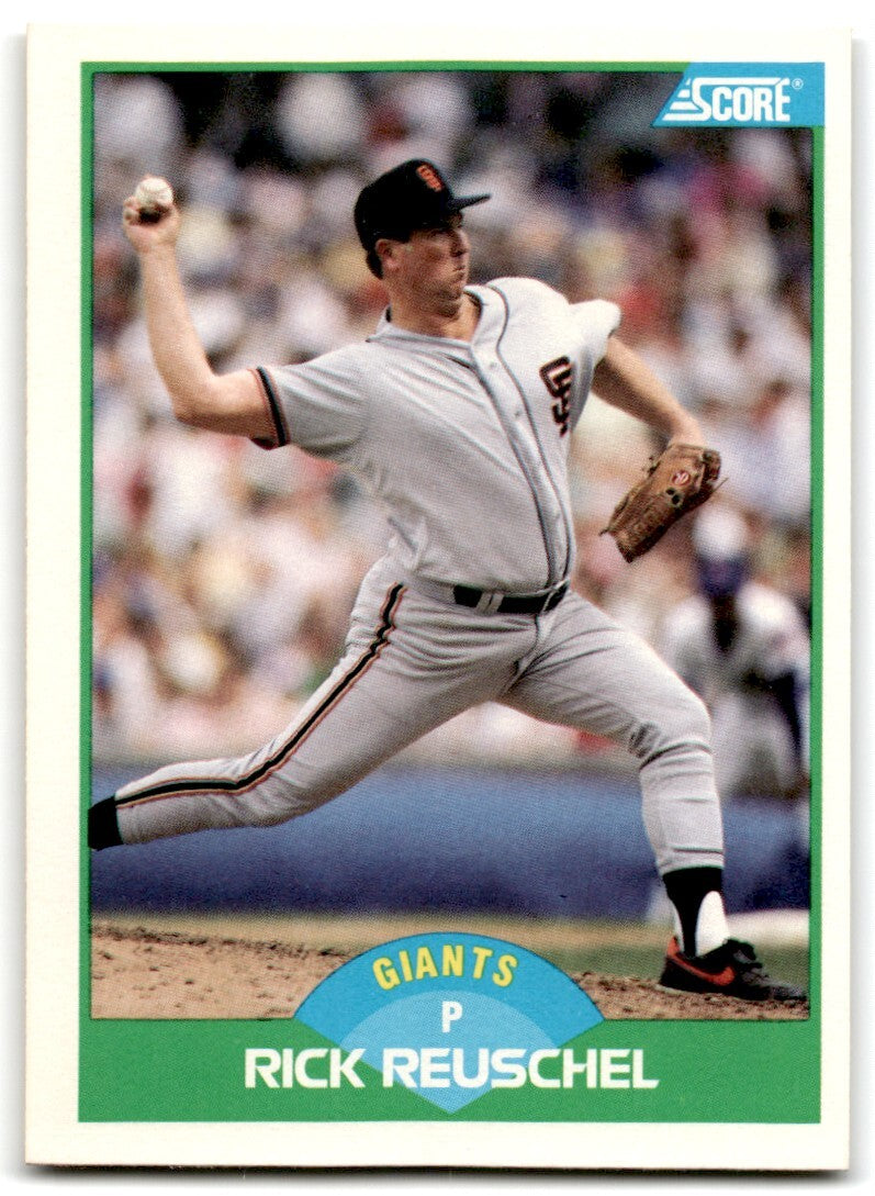 1989 Score Rick Reuschel San Francisco Giants #5
