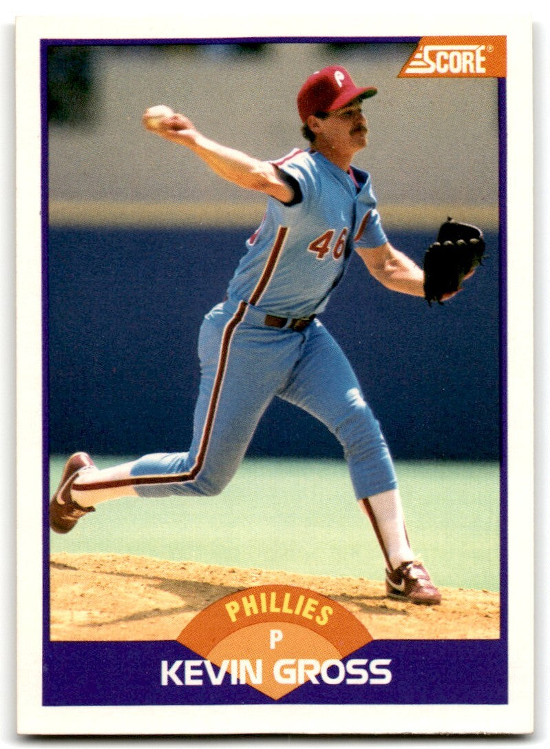 1989 Score Kevin Gross Philadelphia Phillies #227