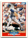 1989 Score Steve Trout Seattle Mariners #522