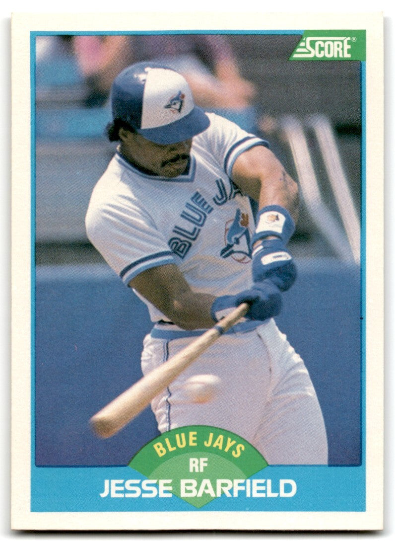 1989 Score Jesse Barfield of Toronto Blue Jays #160