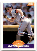 1989 Score Jim Walewander inf Detroit Tigers #311