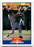 1989 Score Luis Medina Rookie / Cleveland Indians #633