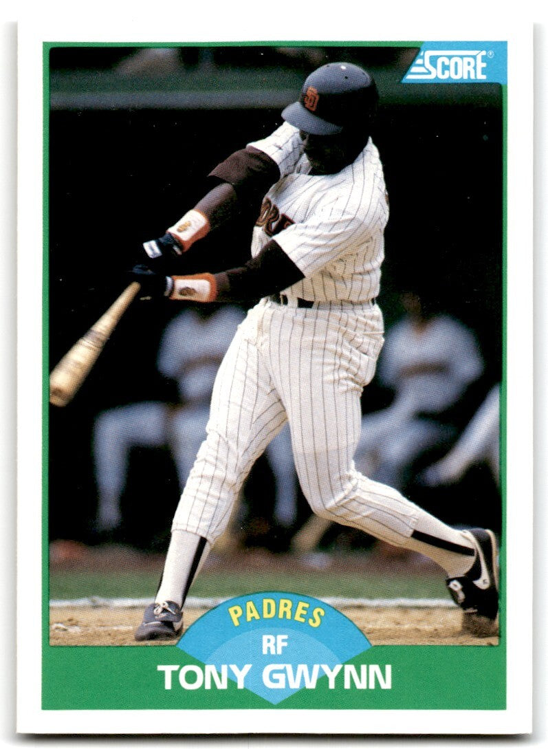 1989 Score Tony Gwynn San Diego Padres #90