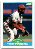 1989 Score Terry Pendleton St. Louis Cardinals #137