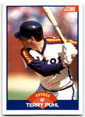 1989 Score Terry Puhl Houston Astros #567