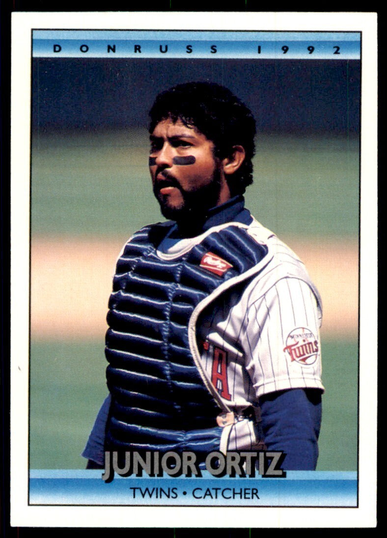 1992 Donruss Junior Ortiz Minnesota Twins #684