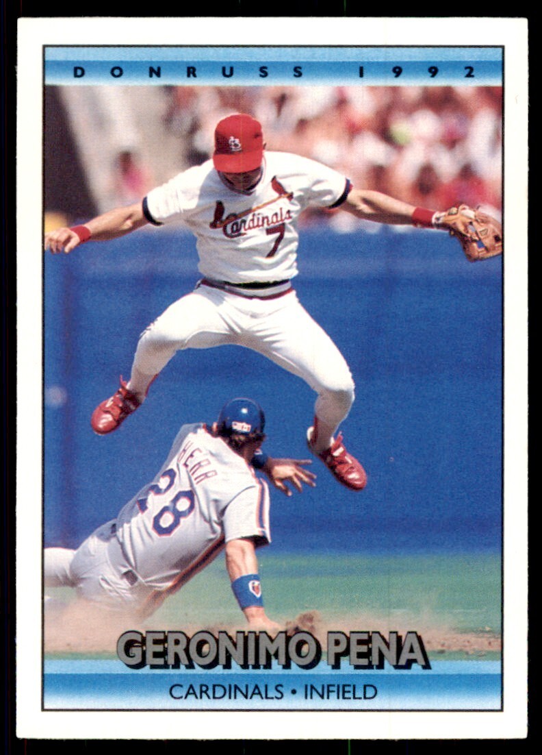 1992 Donruss Geronimo Pena St. Louis Cardinals #533