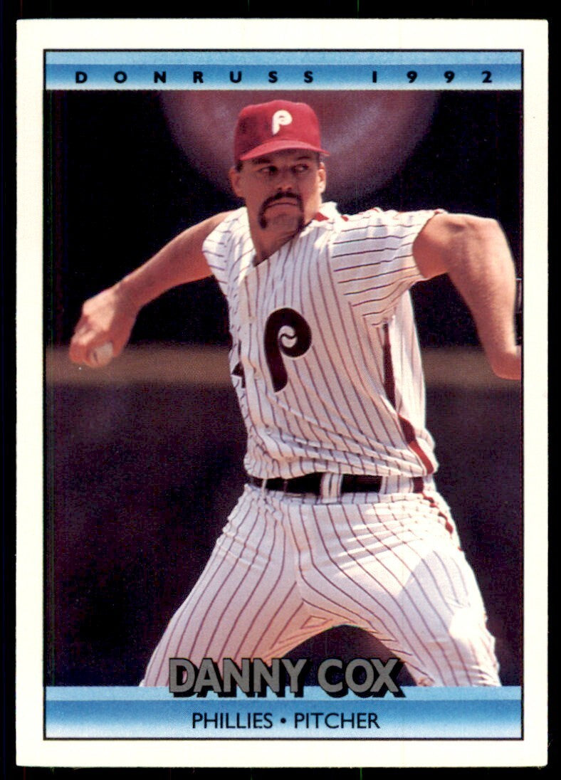 1992 Donruss Danny Cox Philadelphia Phillies #614
