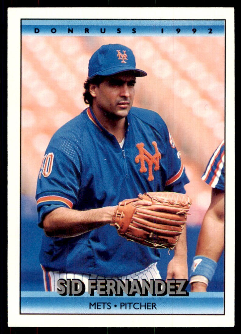 1992 Donruss Sid Fernandez New York Mets #719