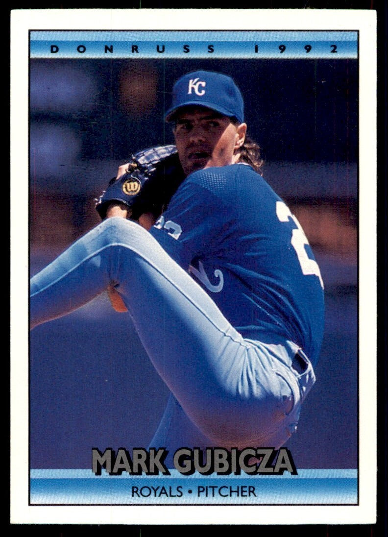 1992 Donruss Mark Gubicza Kansas City Royals #282