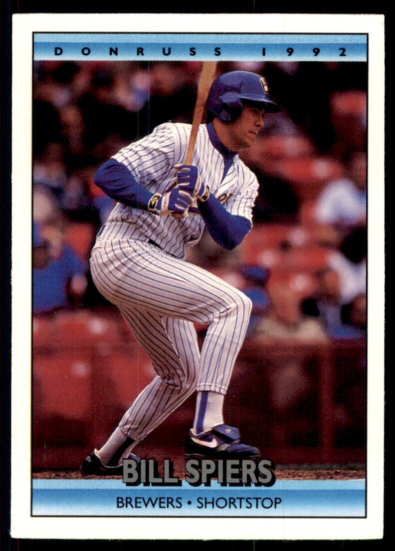 1992 Donruss Bill Spiers Milwaukee Brewers #364