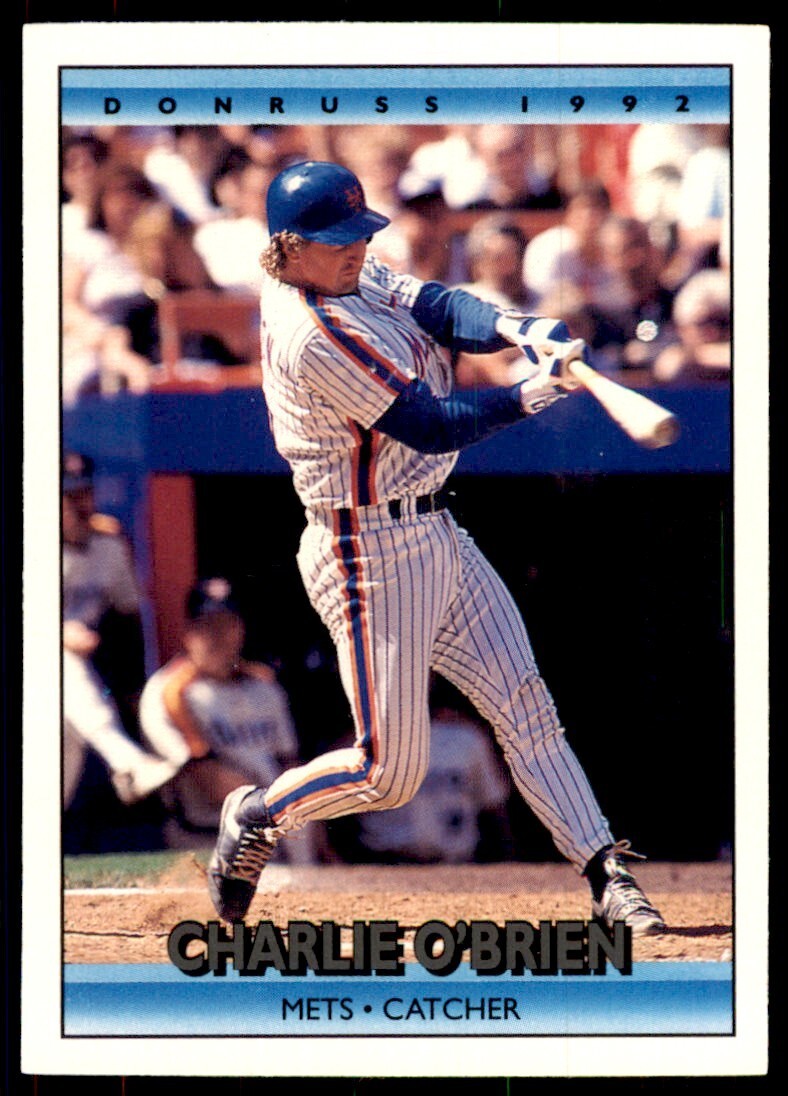 1992 Donruss Charlie O'Brien New York Mets #777