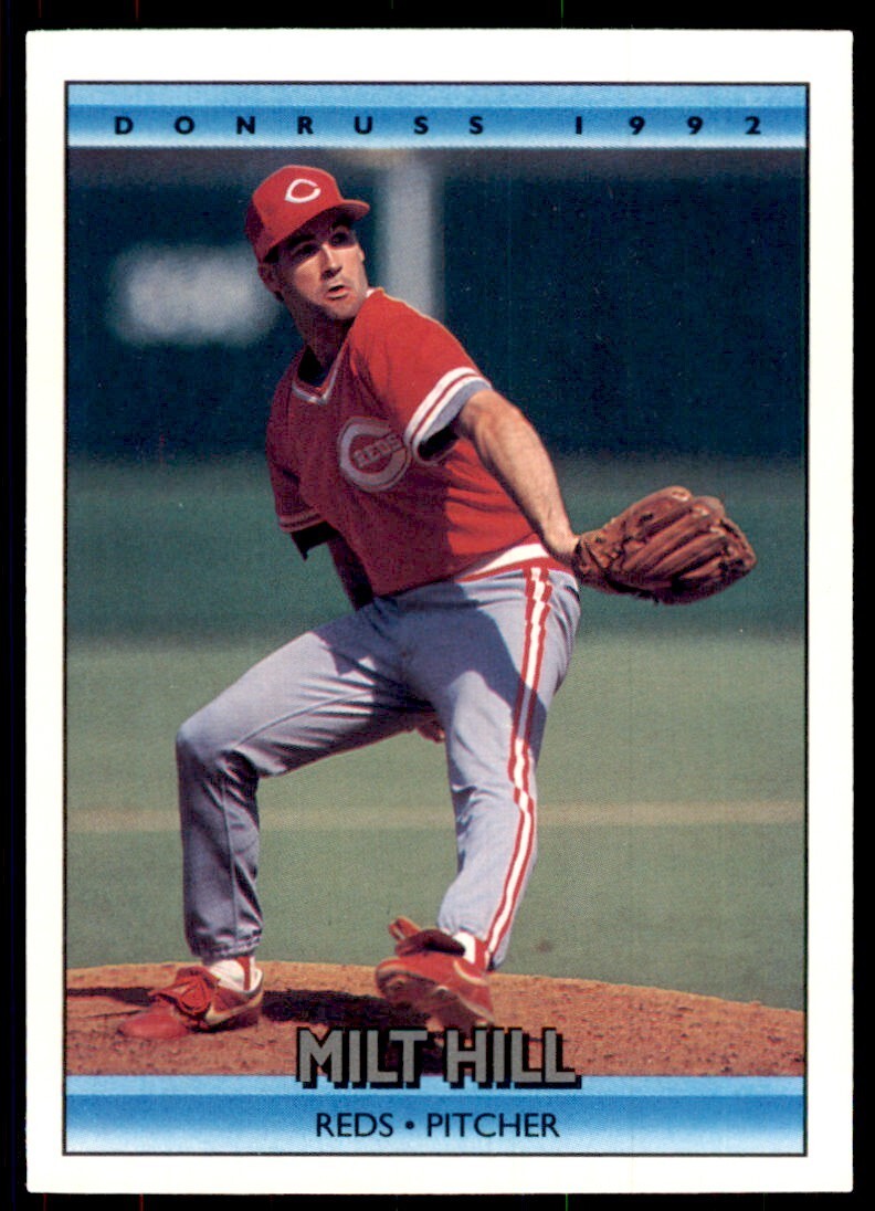 1992 Donruss Milt Hill Rookie Cincinnati Reds #659