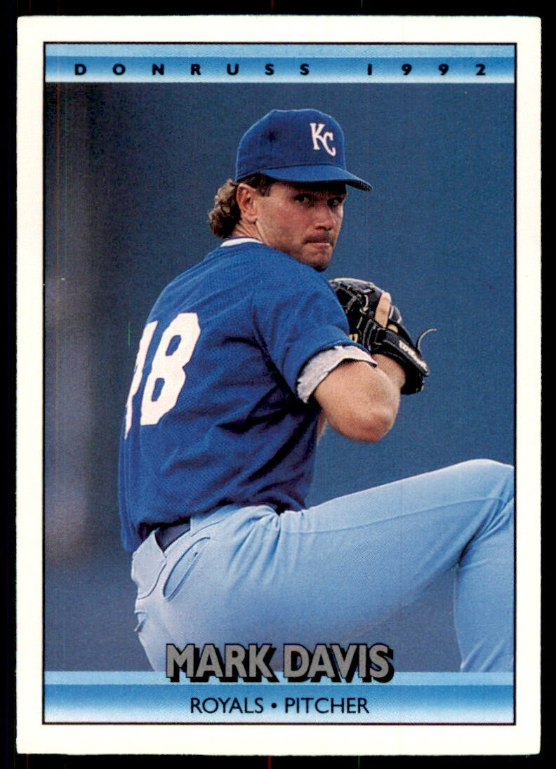 1992 Donruss Mark Davis Kansas City Royals #54