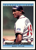 1992 Donruss Francisco Cabrera Atlanta Braves #482