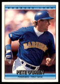 1992 Donruss Pete O'Brien Seattle Mariners #86