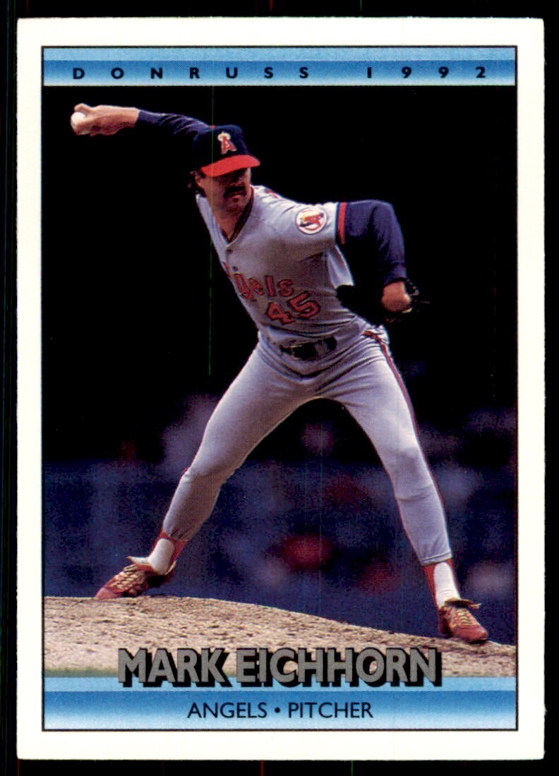 1992 Donruss Mark Eichhorn California Angels #181