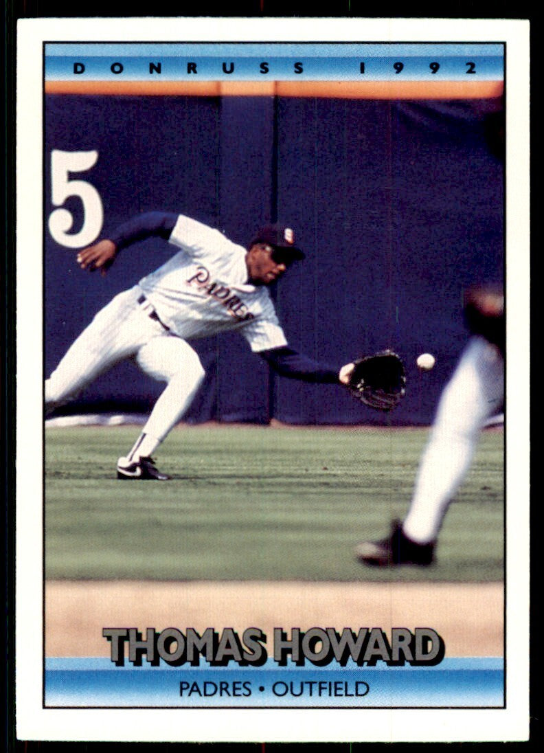 1992 Donruss Thomas Howard San Diego Padres #266