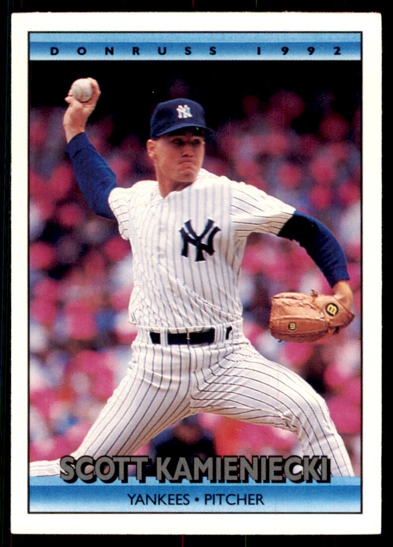 1992 Donruss Scott Kamieniecki New York Yankees #195