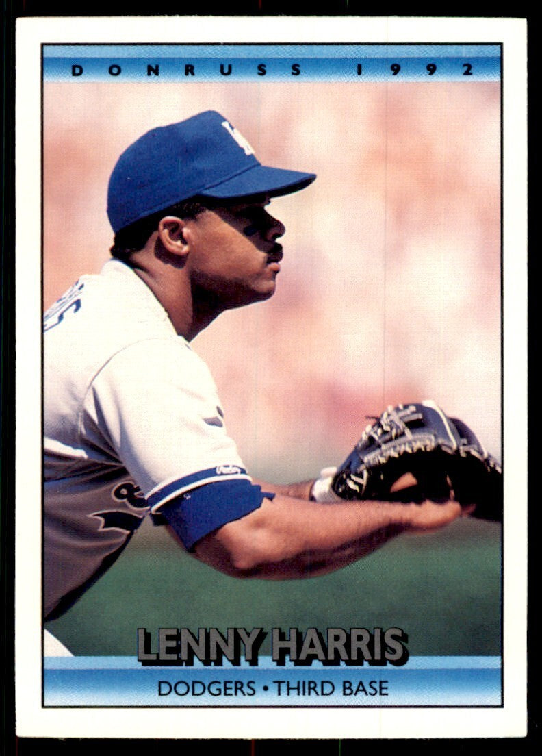 1992 Donruss Lenny Harris Los Angeles Dodgers #226