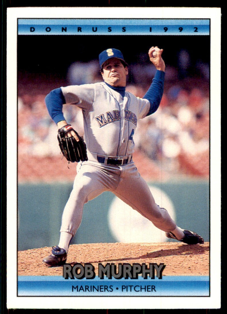 1992 Donruss Rob Murphy Seattle Mariners #329