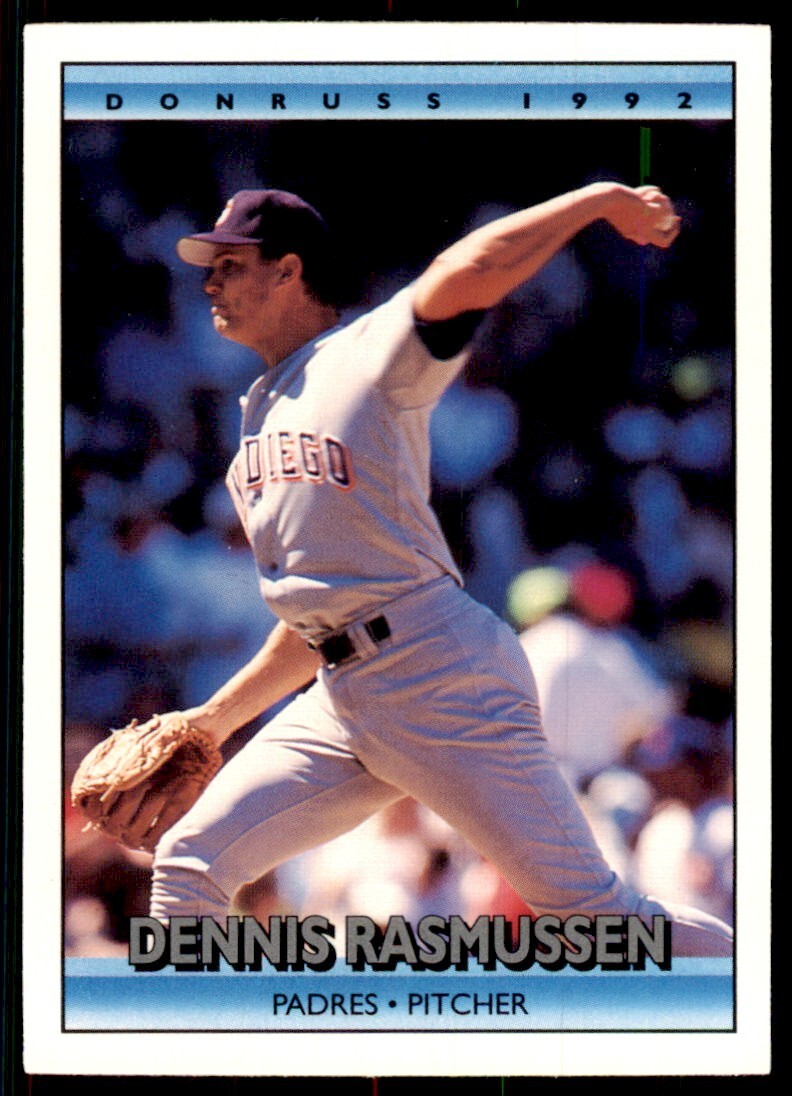 1992 Donruss Dennis Rasmussen San Diego Padres #245