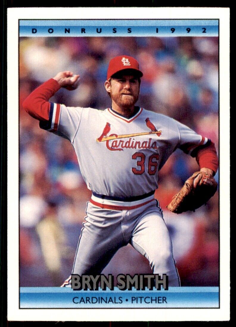 1992 Donruss Bryn Smith St. Louis Cardinals #323