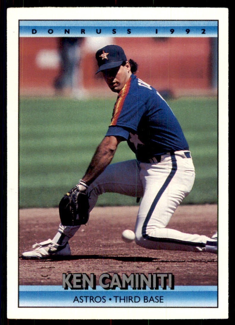 1992 Donruss Ken Caminiti Houston Astros #66
