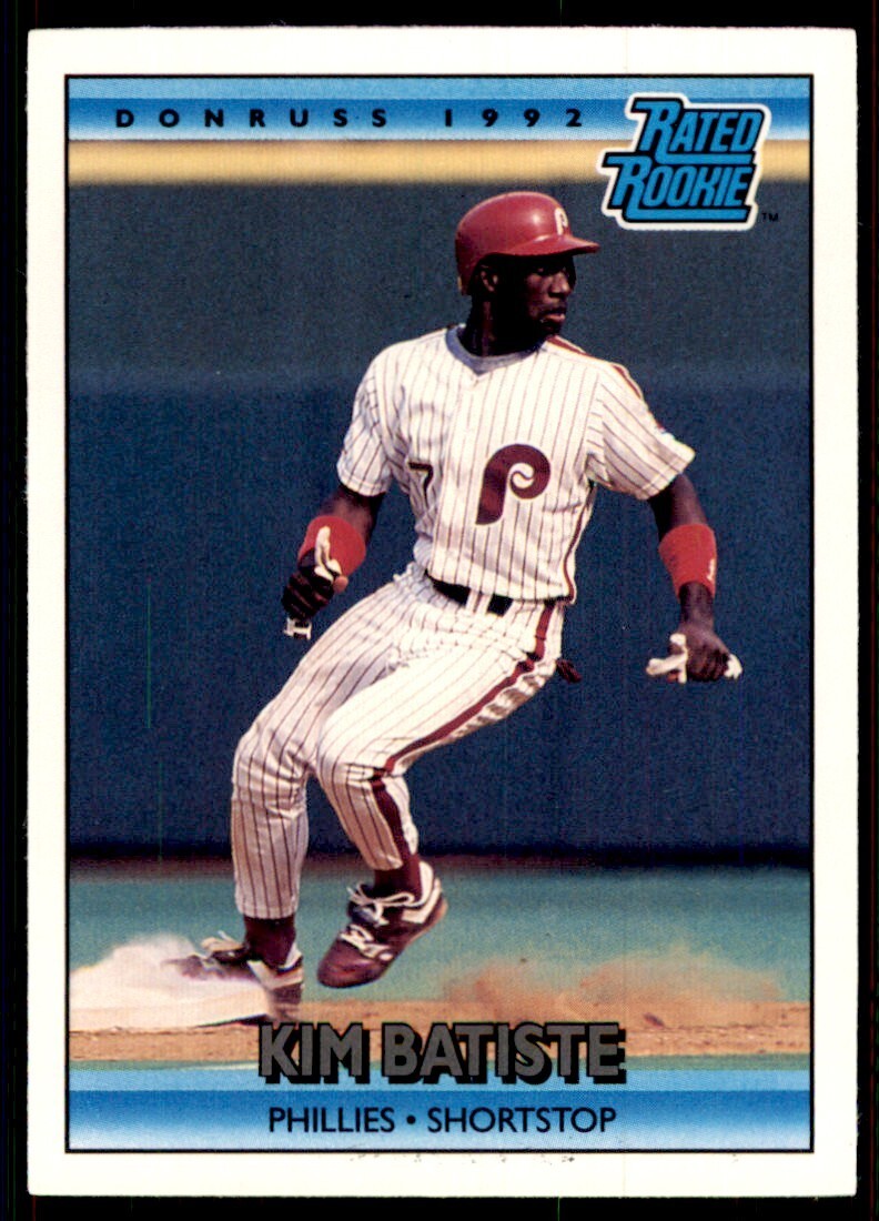 1992 Donruss Kim Batiste Philadelphia Phillies #402