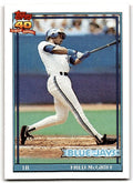 1991 Topps Fred McGriff Toronto Blue Jays #140