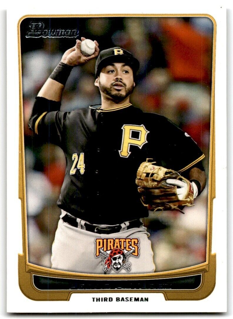 2012 Bowman Pedro Alvarez Pittsburgh Pirates #106